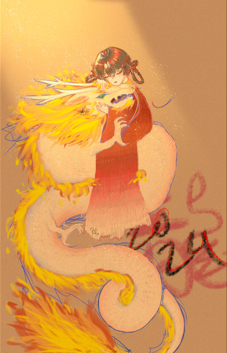 CNY Series: Year of the Dragon Art by: Me